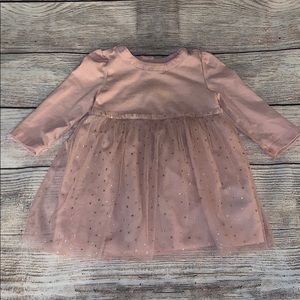 Pink dress with tutu bottom
